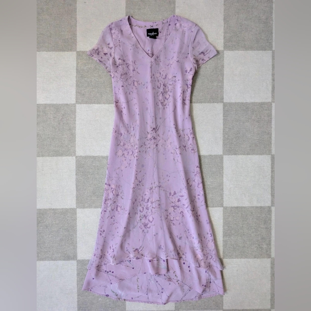 Lavender Midi Dress